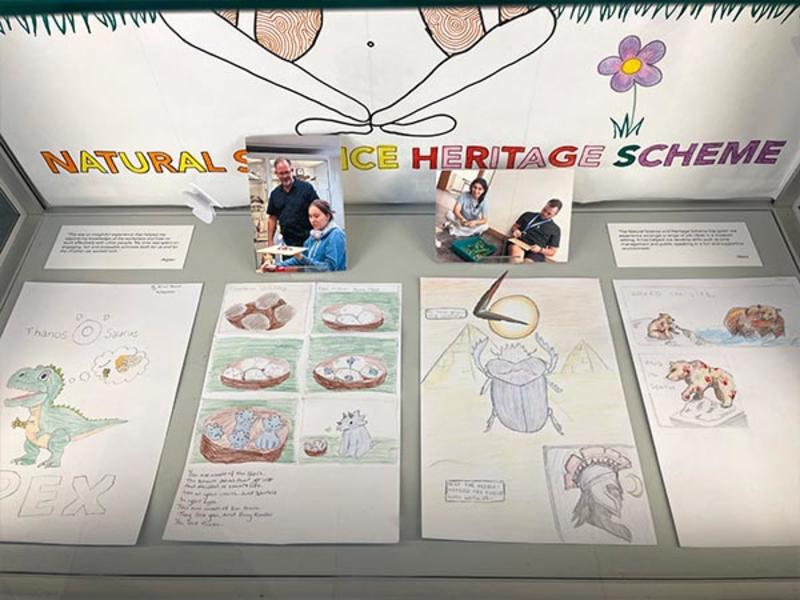 'We Are Nature' - a new display in the Museum's Community Case